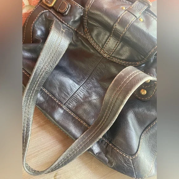 Vintage Fossil leather Purse - Picture 8 of 8